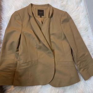The Limited 2pc Tan/Khaki Suit (skirt&jacket suit)